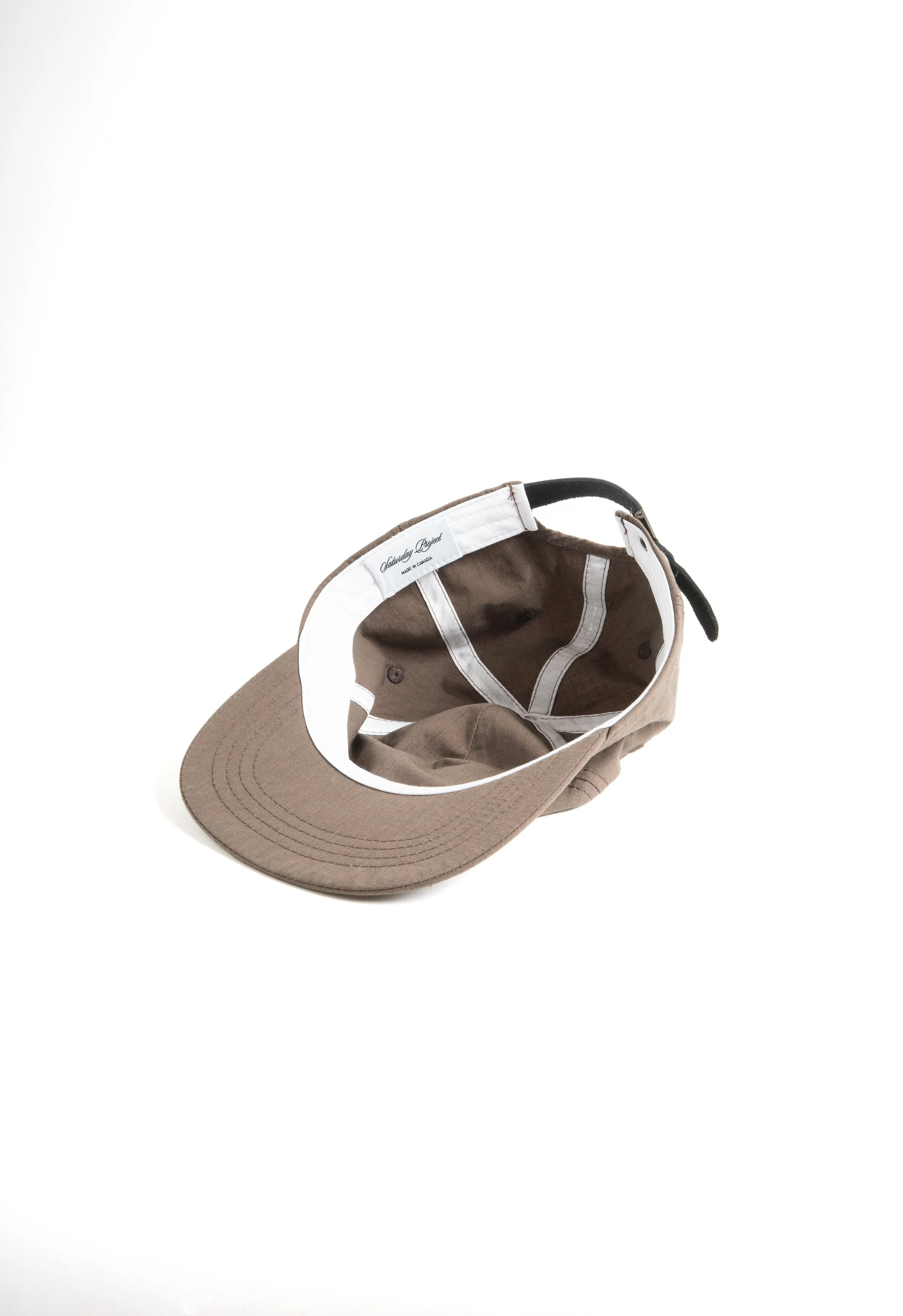 PROJECT HAT - BROWN RIP STOP — Saturday Project PROJECT HAT - BROWN RIP STOP — Saturday Project